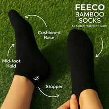 Load image into Gallery viewer, Bamboo Socks for Men – Soft, Breathable &amp; Odor-Free | Feeco Pack of 3

